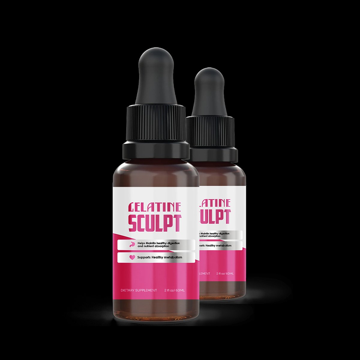 Gelatine Sculpt™ dropper bottle supplement